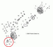 PROTEZIONE  GUIDACATENA CARTER CAMBIO SCRAMBLER 500, TRAIL BLAZE , TRAIL BOSS E SPORTSMAN 6X64